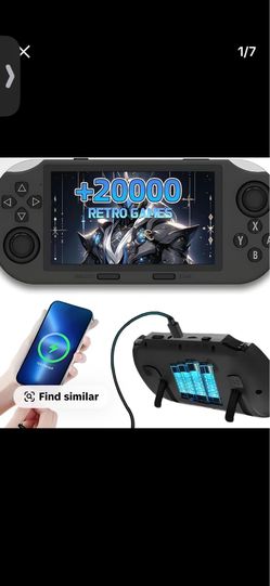 SF3000 Retro Handheld Game Console, Retro Gaming Console with 14 Emulators, 20000+ Games, 4.5 inch Double Joystick 64GB Mini Portable Game Player Supp