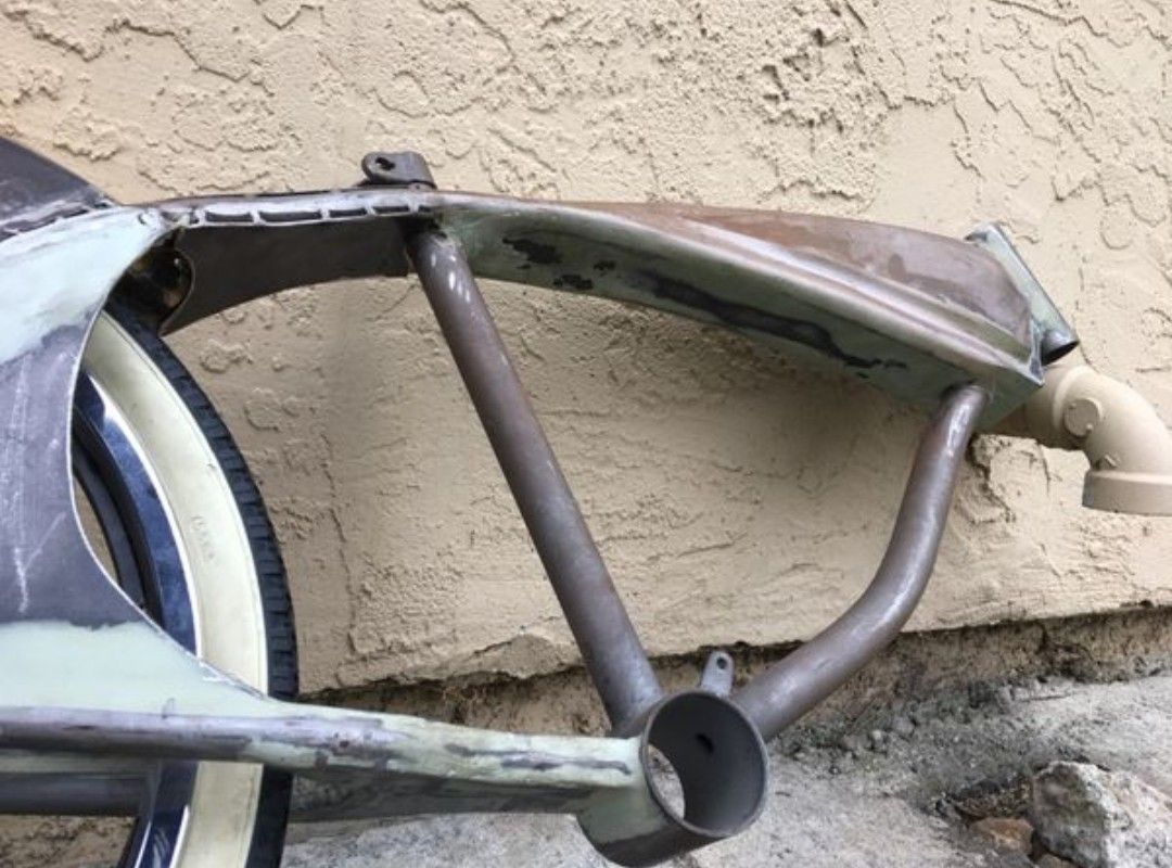 Lowrider bike frame discount bondo