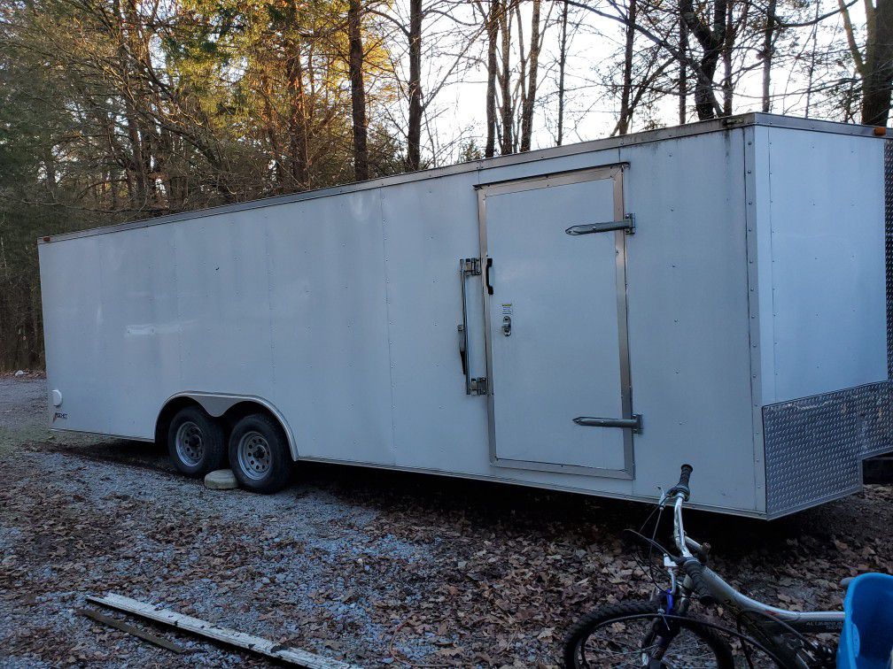 24ft enclosed trailer
