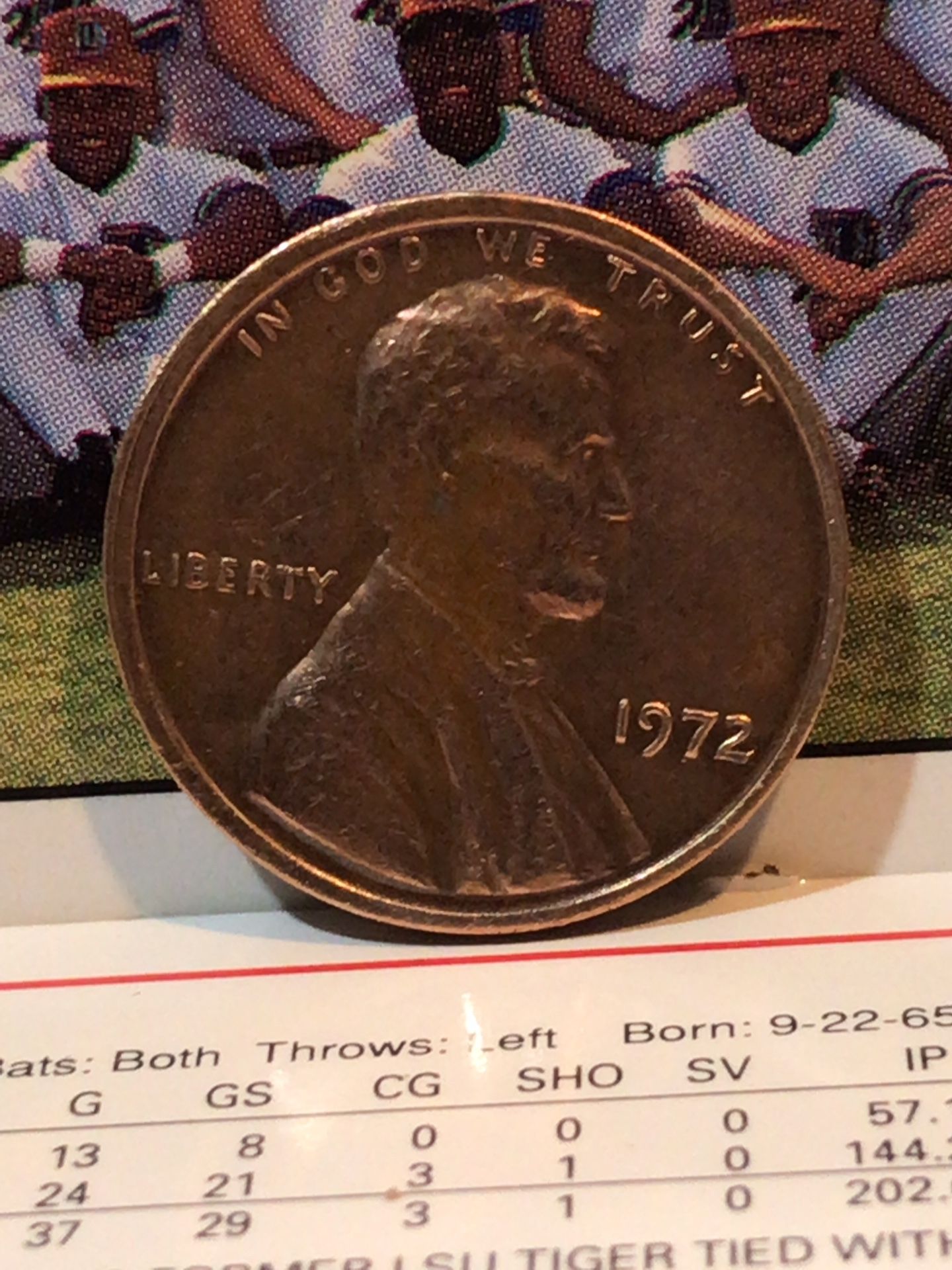 1972 Lincoln One Cent Penny Doubled