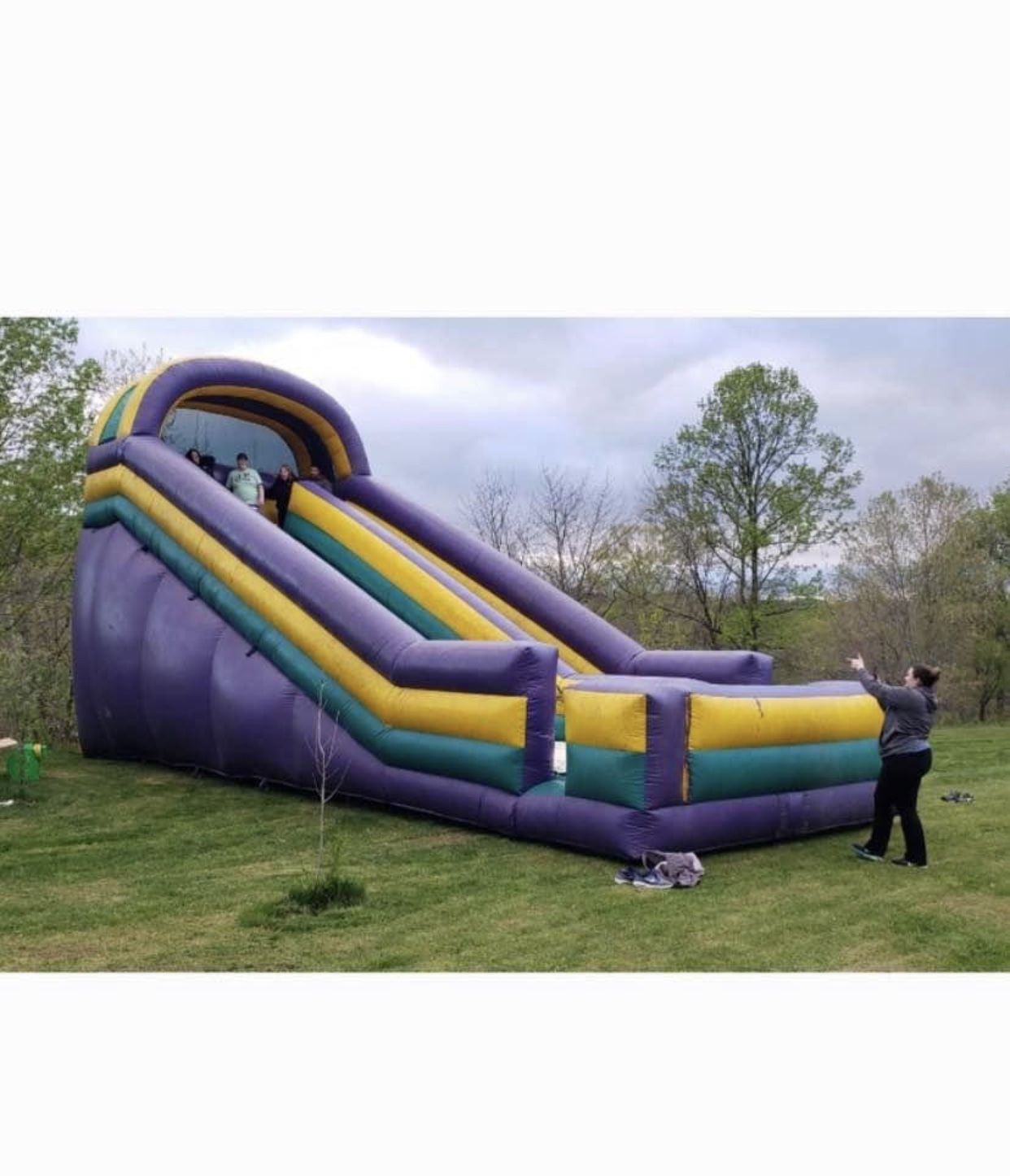 20ft High 48ft Long Wet/dry Slide 