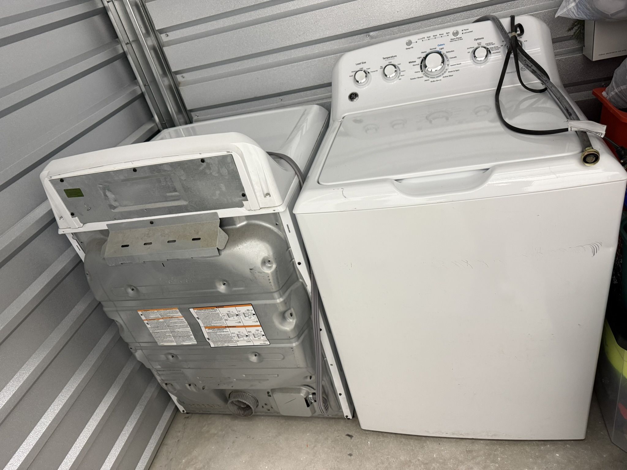 Washer And dryer 