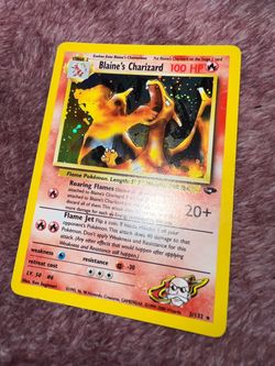 Vintage Blaine’s Charizard