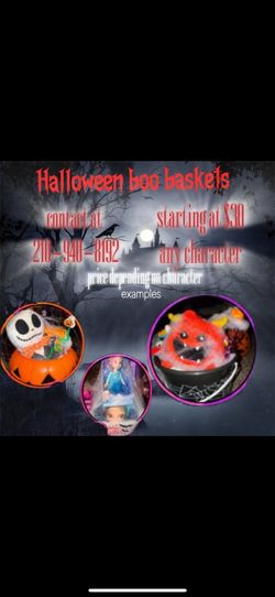 Boo Basket Custom Made