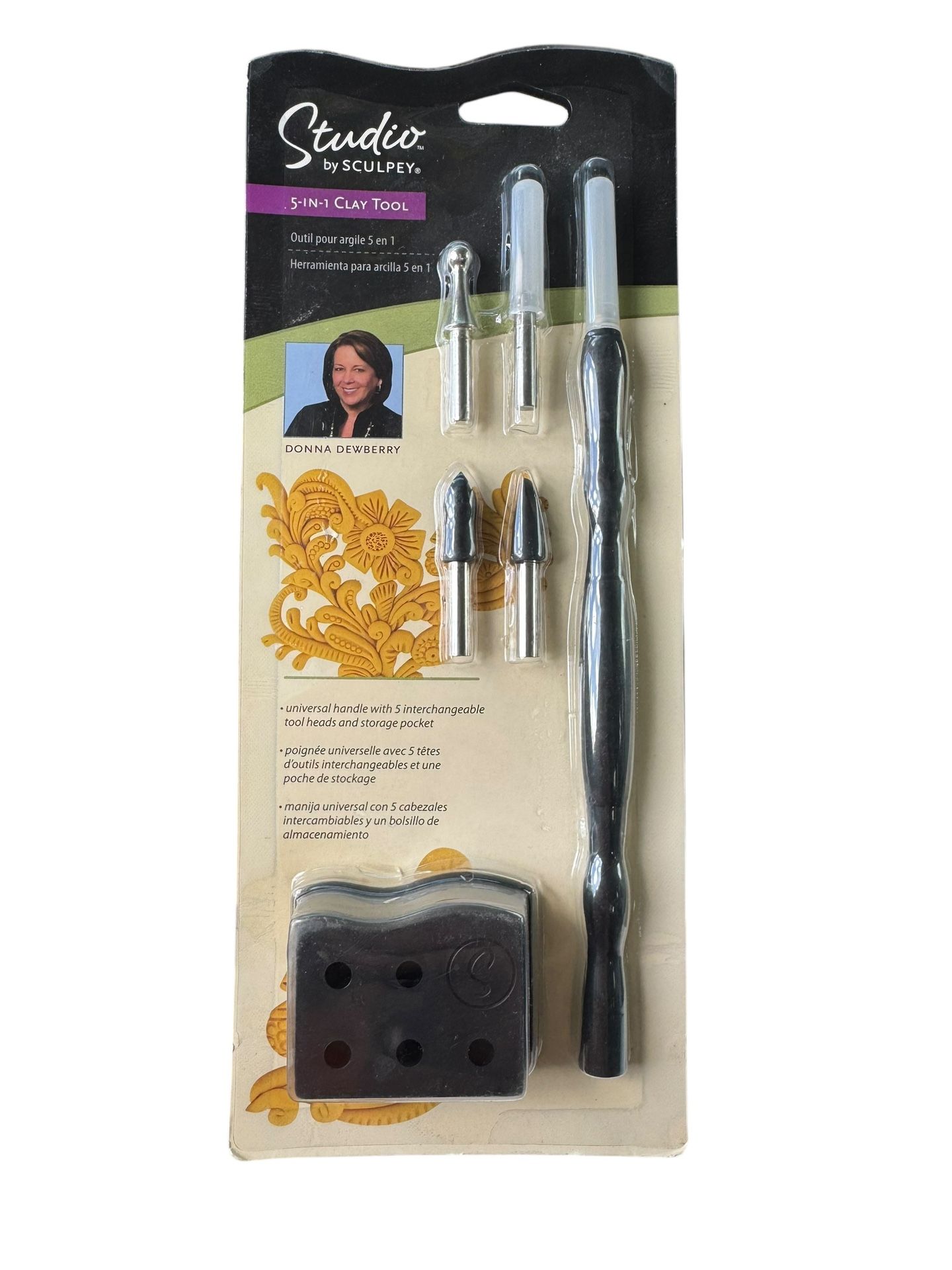 3 Studio By Sculpey 5-in-1 Clay Tool