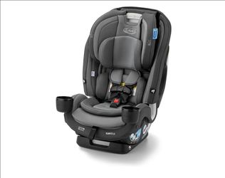 Graco SlimFit3 LX 3-in-1 Convertible Car Seat, Slim Car Seat Fits 3 Across, Rear Facing, Forward Facing, to Highback Booster Seat, Perfect for Baby Tr