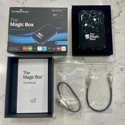 The Magic Box Wireless CarPlay/Android Auto Adapter + Streaming