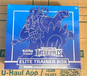 Pokémon TCG Battle Styles Rapid Strike Blue etb