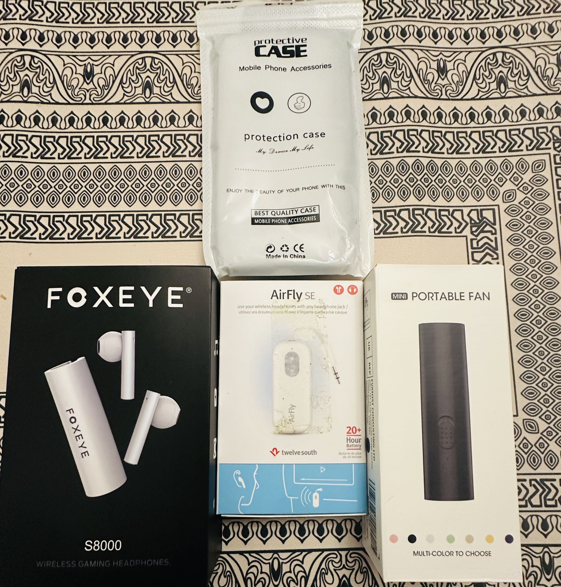 π Holidays Special BUNDLES, S800 Wireless Gaming Headset, AirFlySE, Mini Fan, iPhone 16 Case,