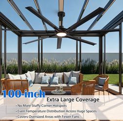 100 inch ceiling fan