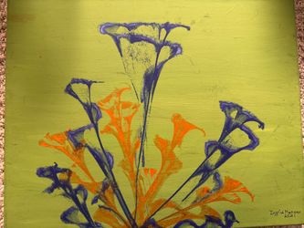 Two Colors, Two Flowers, Two Worlds