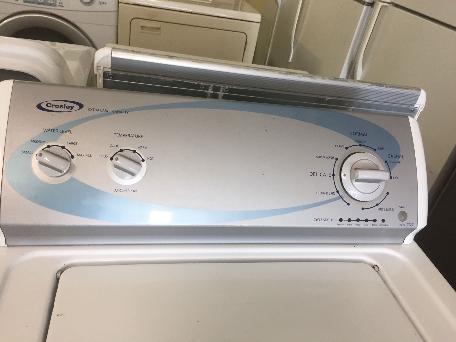 Crosley washer machine heavy duty super capacity for Sale in San
