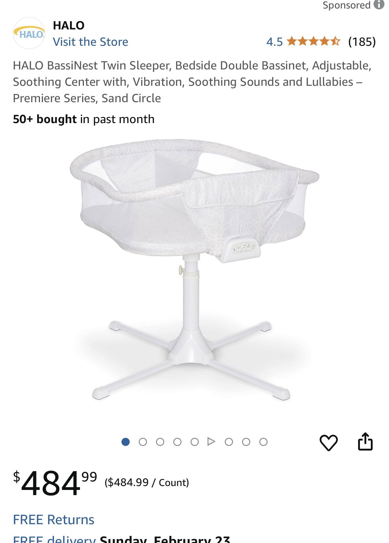 Halo Twin Bassinet