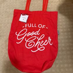Hallmark Holiday Tote Bag – “Full of Good Cheer”