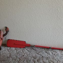 Red Oar Wall Hanging With Hooks And Red Lobster Wall Hanging Candleight Holder Set