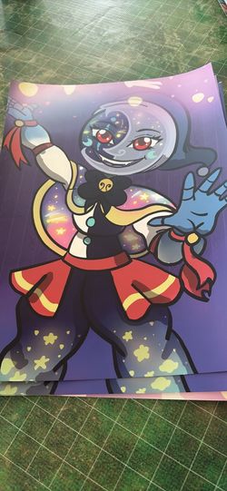 Fnaf moon drop poster