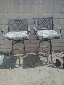 Backyard chairs