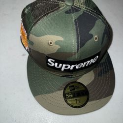 Supreme Box Logo Mesh Back New Era Fitted