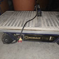 Kobalt Wet Saw
