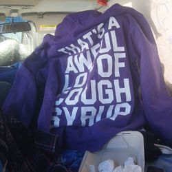 THATS AN AWFUL LOT OF COUGH SYRUP