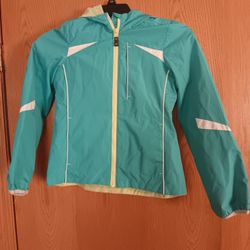 Girls Size Medium 10/12, Weathertamer Windbreaker Jacket 