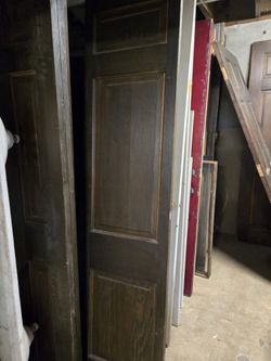 18x80 Solid Oak Doors Bi Fold 