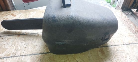 Craftsman chain saw with hard case