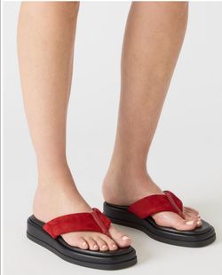 Women's Bella Flatform Slip-On Thong Sandals