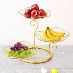 3 Tier Metal Fruit Basket Holder