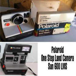 Polaroid Vintage One Step Land Camera/LMS Sun 600