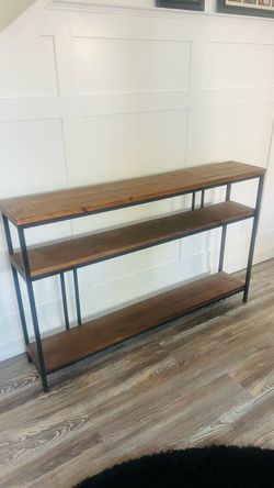 Console Shelf Table