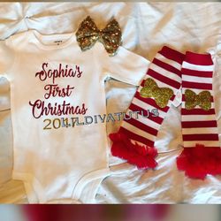 First Christmas shirt