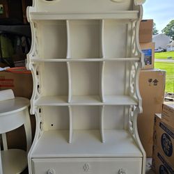 Girls White Bookcase
