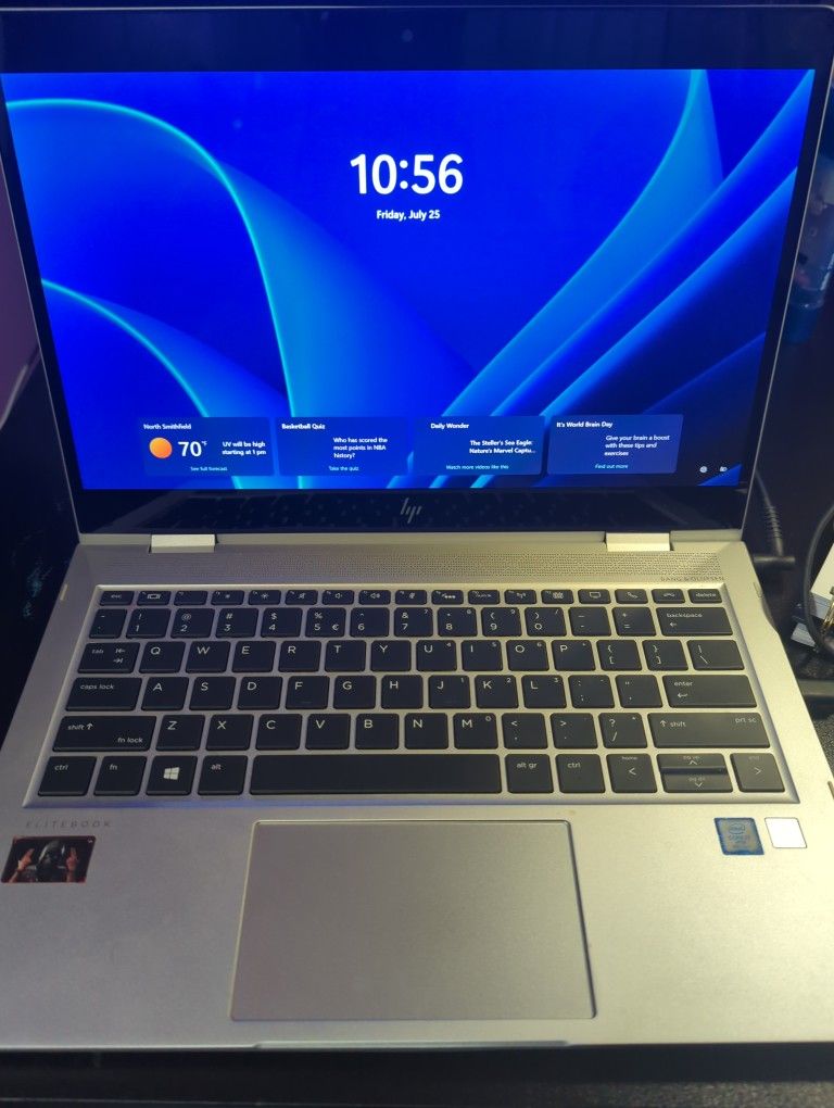 HP Laptop With Fingerprint 