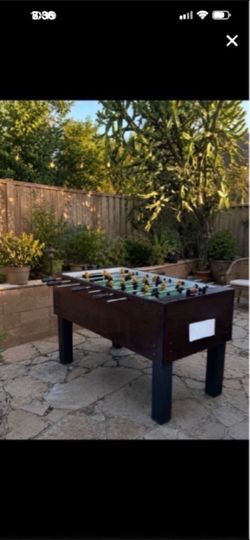 Foosball table