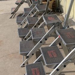 Little Giant Industrial Step Ladders 2 Step 3,and 4 Prices Last Picture 