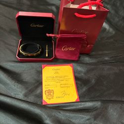 Cartier Gold Bracelet  BEST OFFER