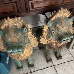 Bronze Statue Dragon