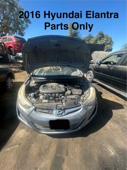 2016 Hyundai Elantra Parts Only