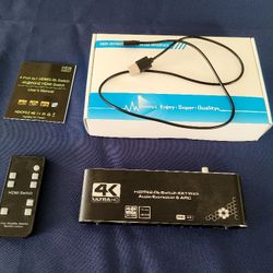 HDMI Switcher 4-Port 4K@60Hz