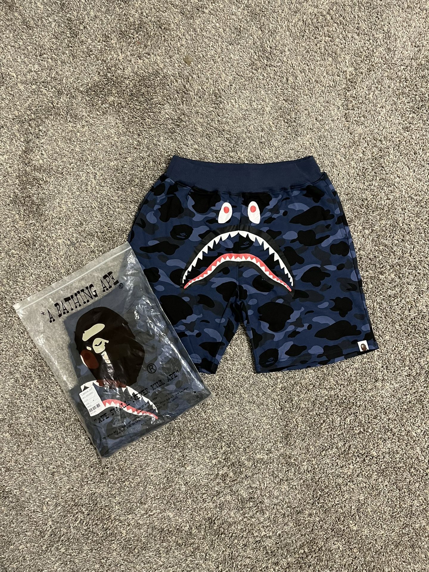 A Bathing Ape Camo Shorts