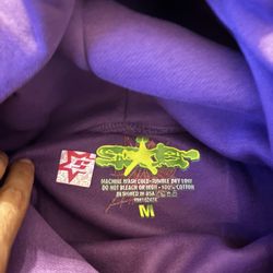 Purple Spider Hoodie