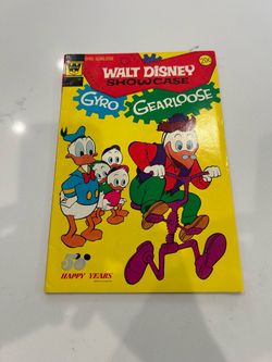 WALT DISNEY SHOWCASE #18 (Gold Key; 1973) Carl Barks GYRO GEARLOOSE art/stories FN/VF