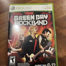 Green Day rock band Xbox 360