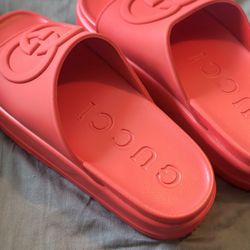 Red Gucci Sandals 