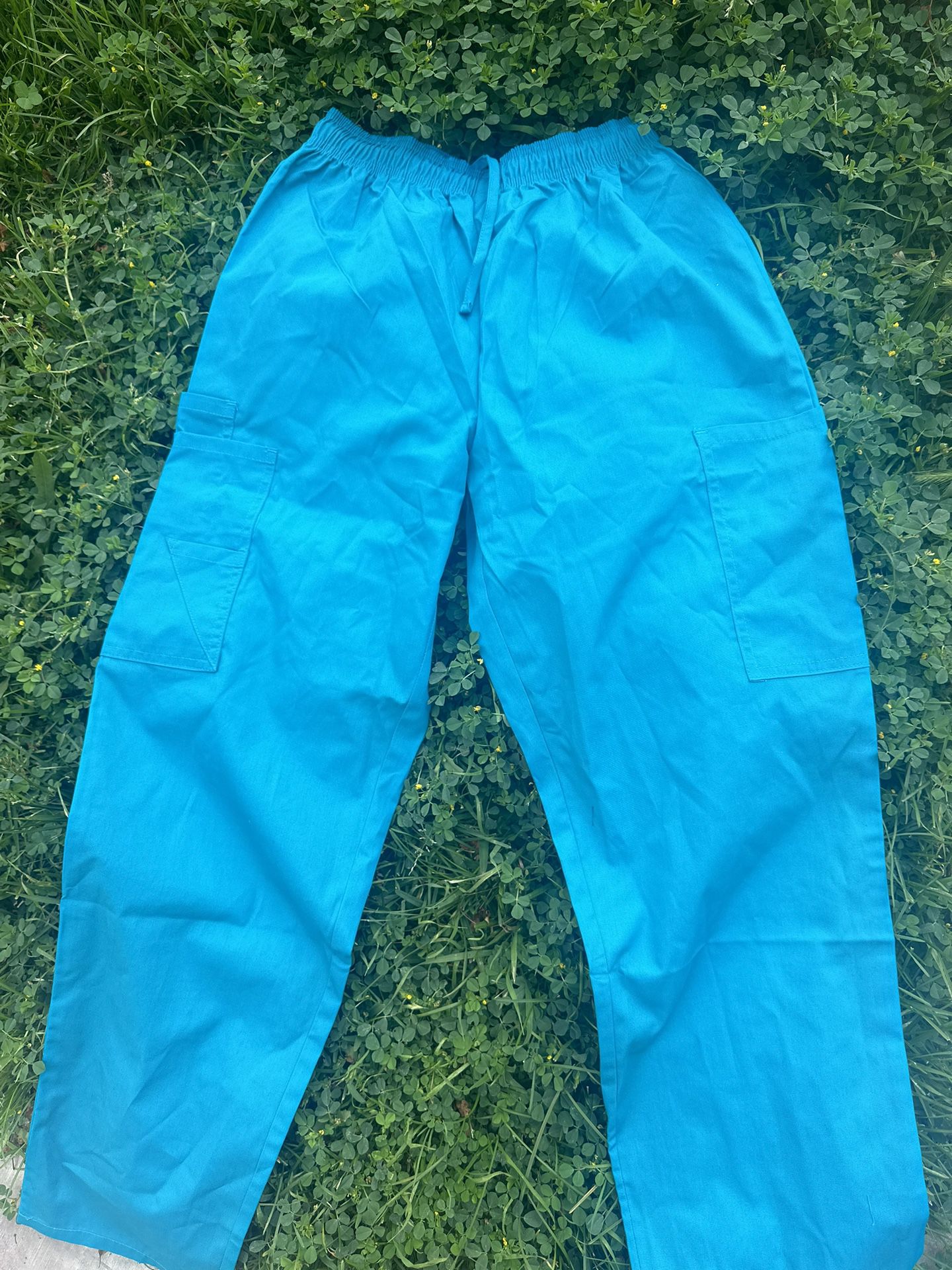 Blue Scrub Pants 