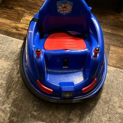 Miniature paw patrol power wheel indoor use
