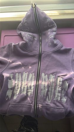 Purple hoodie