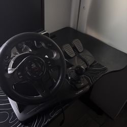 Wheel and pedals for Xbox