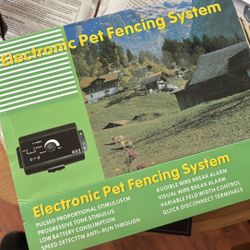 Electronic Pet Fencing System